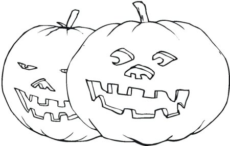 Рисунки на Хэллоуин легкие
