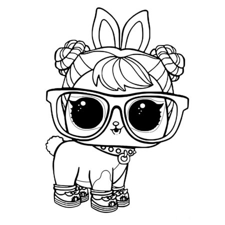 Lol Surprise раскраска