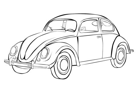 Автомобили (раскраски)