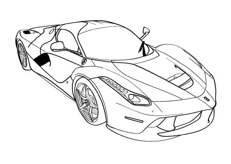 Автомобили (раскраски)