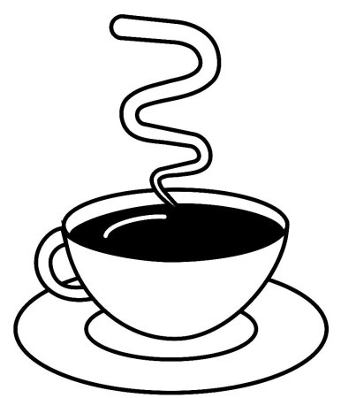 Раскраска кофе