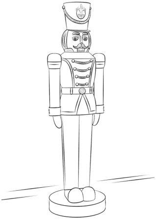 Стойкий оловянный солдатик раскраска