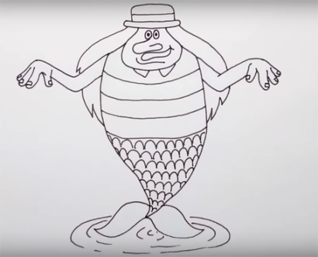 Морское дно раскраска