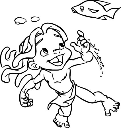 Круговорот воды в природе раскраска