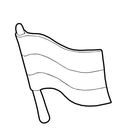 Флаг раскраска