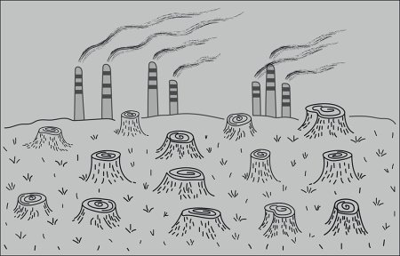 Экологическая катастрофа рисунок