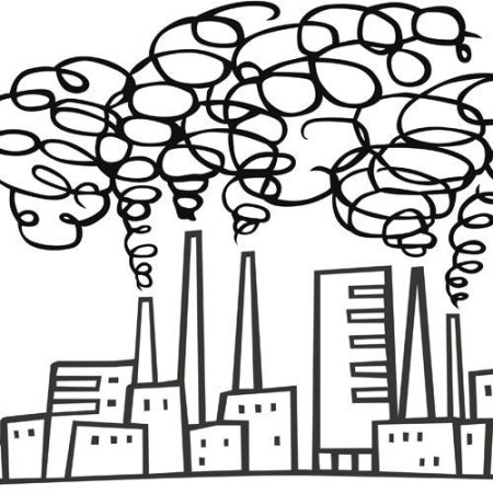 Завод детская раскраска