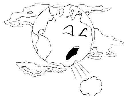 Земля раскраска