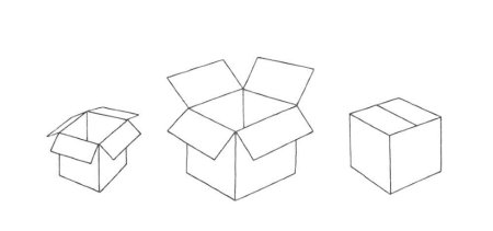 Коробка раскраска для детей