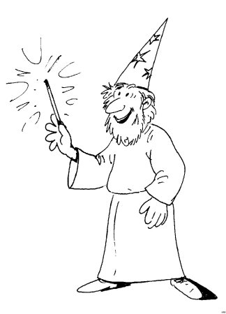 Звездочет раскраска