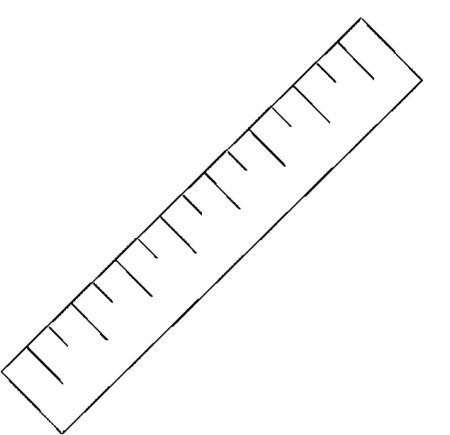 Линейка раскраска