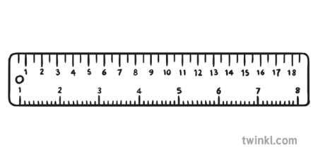 Линейка для раскрашивания