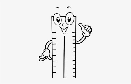 Линейка нарисованная