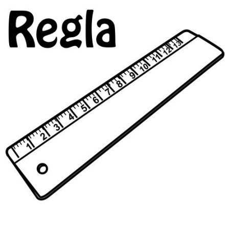 Линейка для раскрашивания