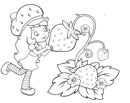 Раскраска "ягоды"