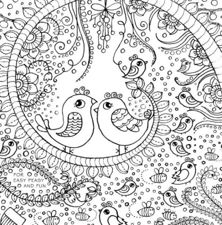 Раскраска релакс для детей