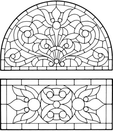 Эскиз витража