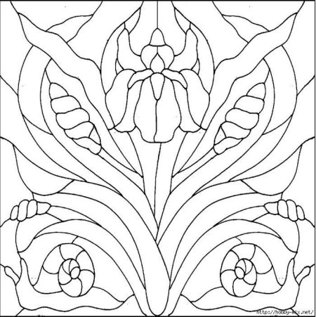 Контур для витража