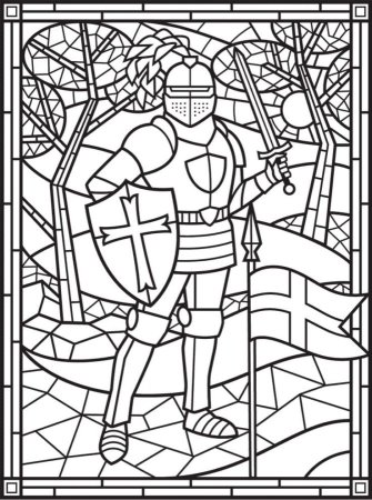 Эскиз витража