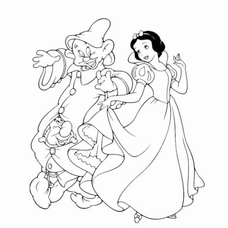 Белоснежка рисунок