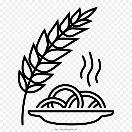 Раскраски колоски для дошкольников