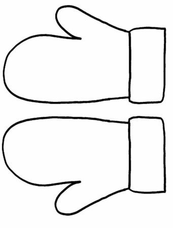 Зимняя раскраска