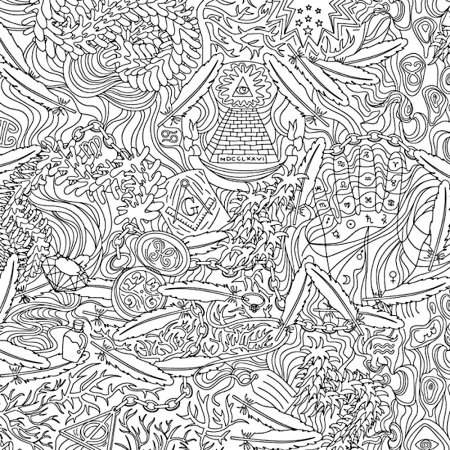 Раскраски сложные