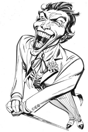 Джокер рисунок