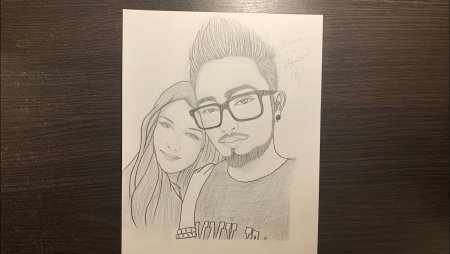 Эдисон и Катя карандашом