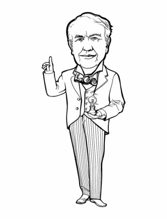 Раскраска Эдисон