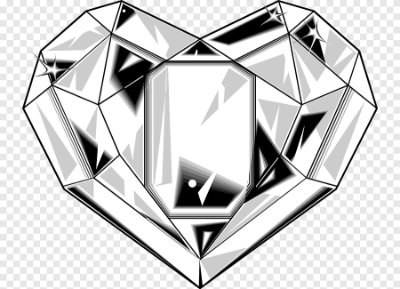Раскраска бриллиант