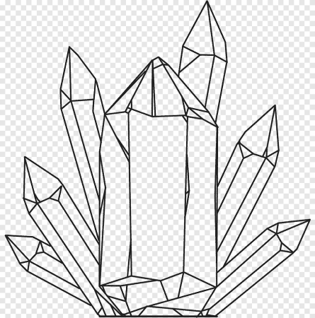 Раскраска Кристалл