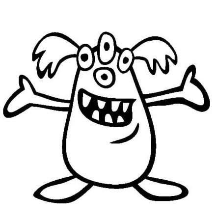 Микробы раскраска для детей