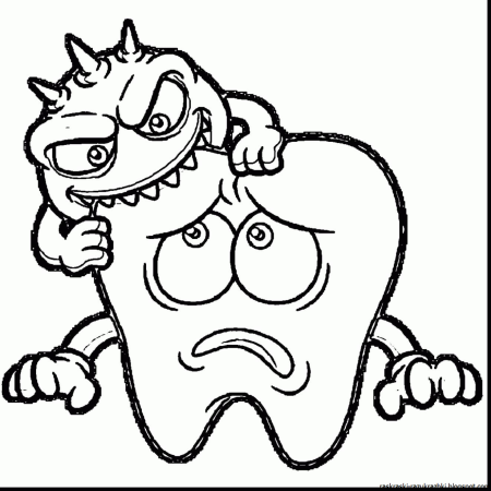 Трафарет микробы для детей