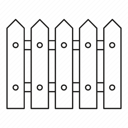Забор раскраска