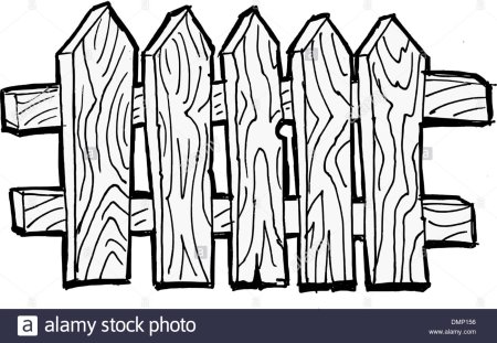 Забор для рисования