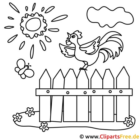 Забор раскраска