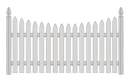 Забор раскраска
