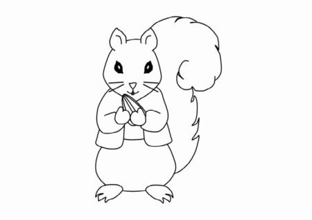 Раскраска булочка