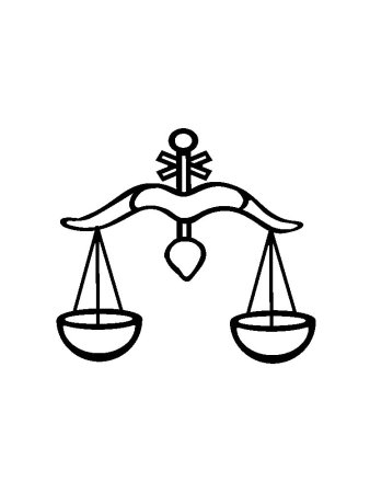 Весы символ