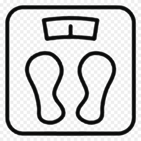 Значок весы для взвешивания