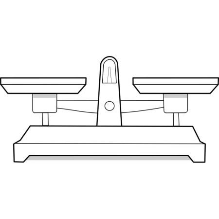 Весы раскраска для детей