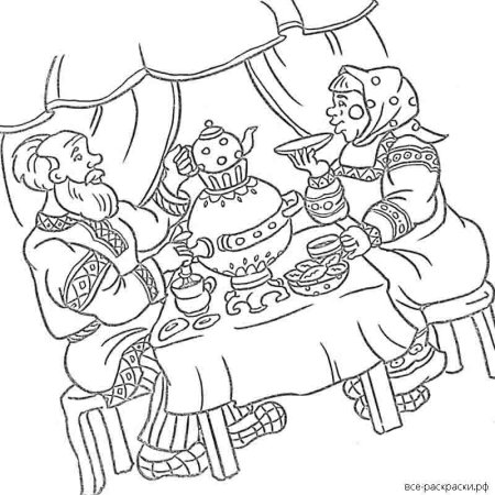 Масленица рисунок