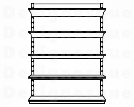 Стеллаж вектор