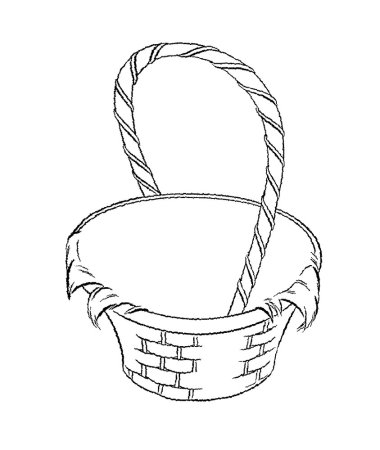 Корзинка рисунок