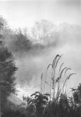 Туман рисунок для детей