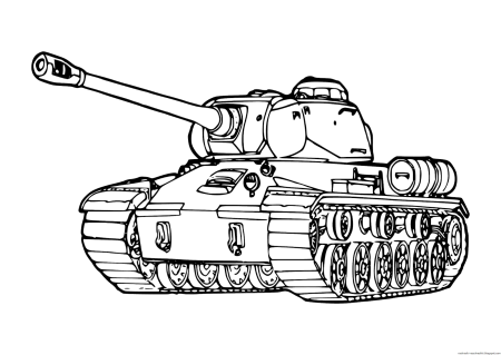 Танк т-34-85 раскраска