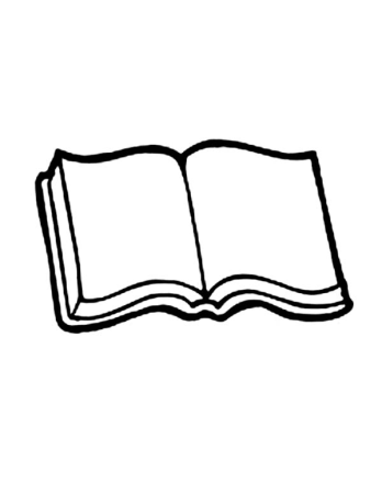 Раскраска книги из Гарри Поттера