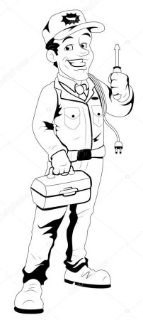Рисунок электрика
