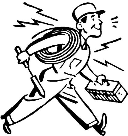 Раскраска электрик